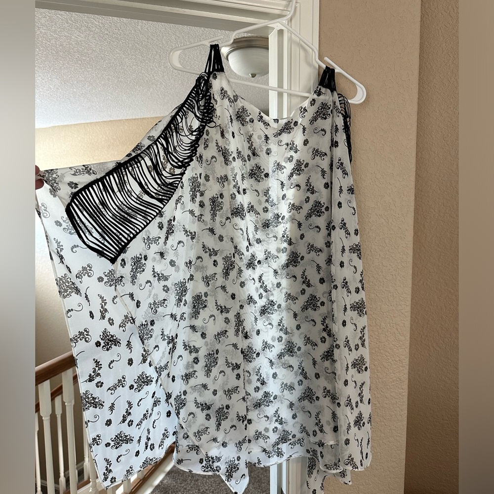Sheer summer top